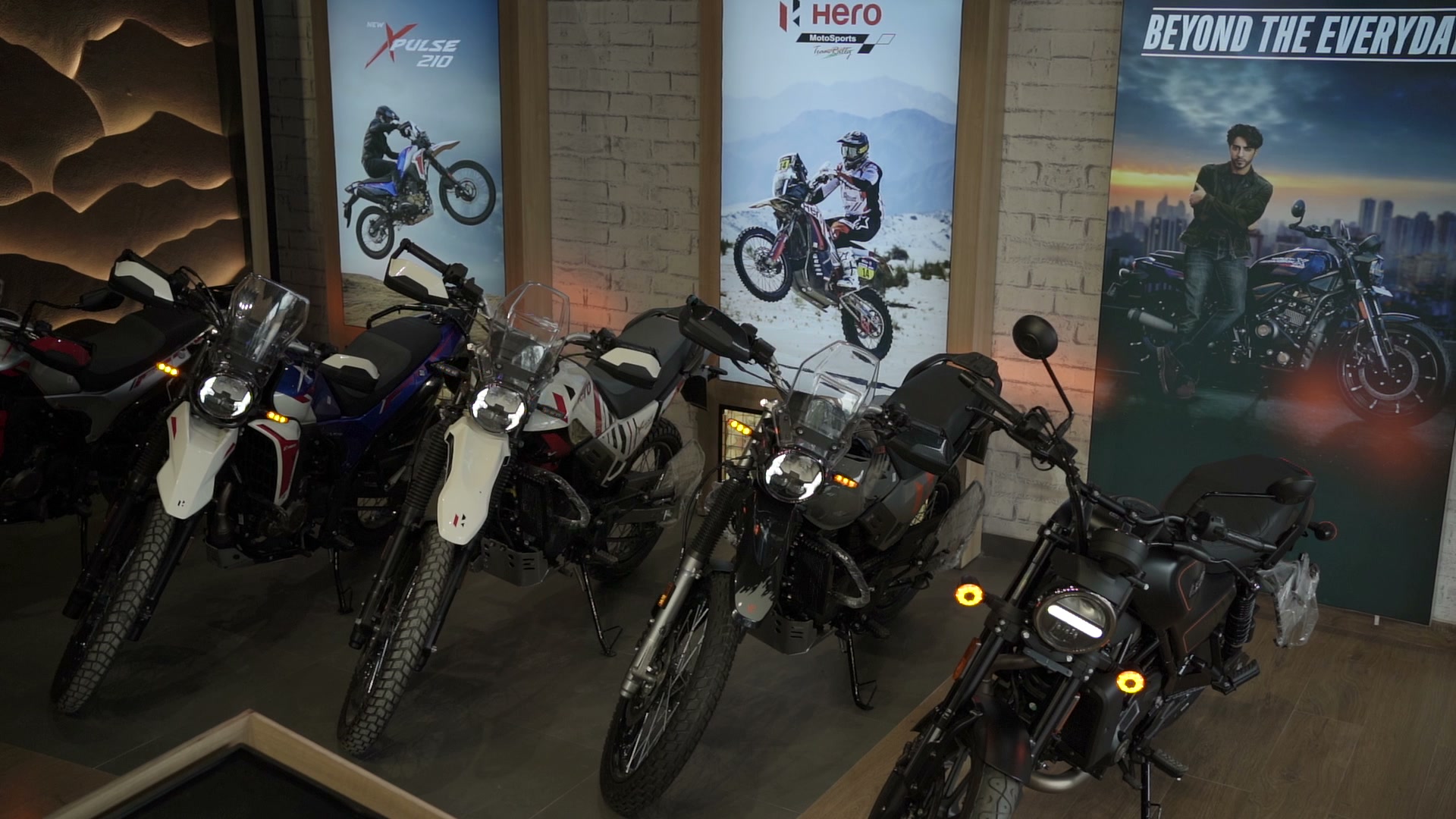 Inside our Hero showroom