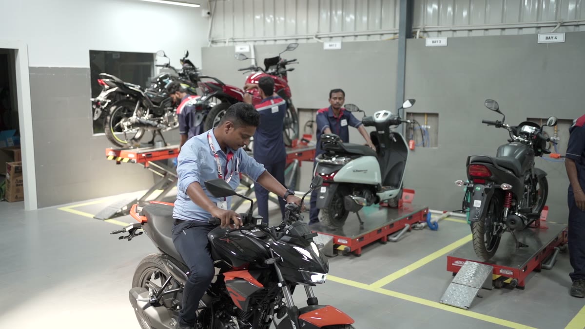 Bright, organised workshop